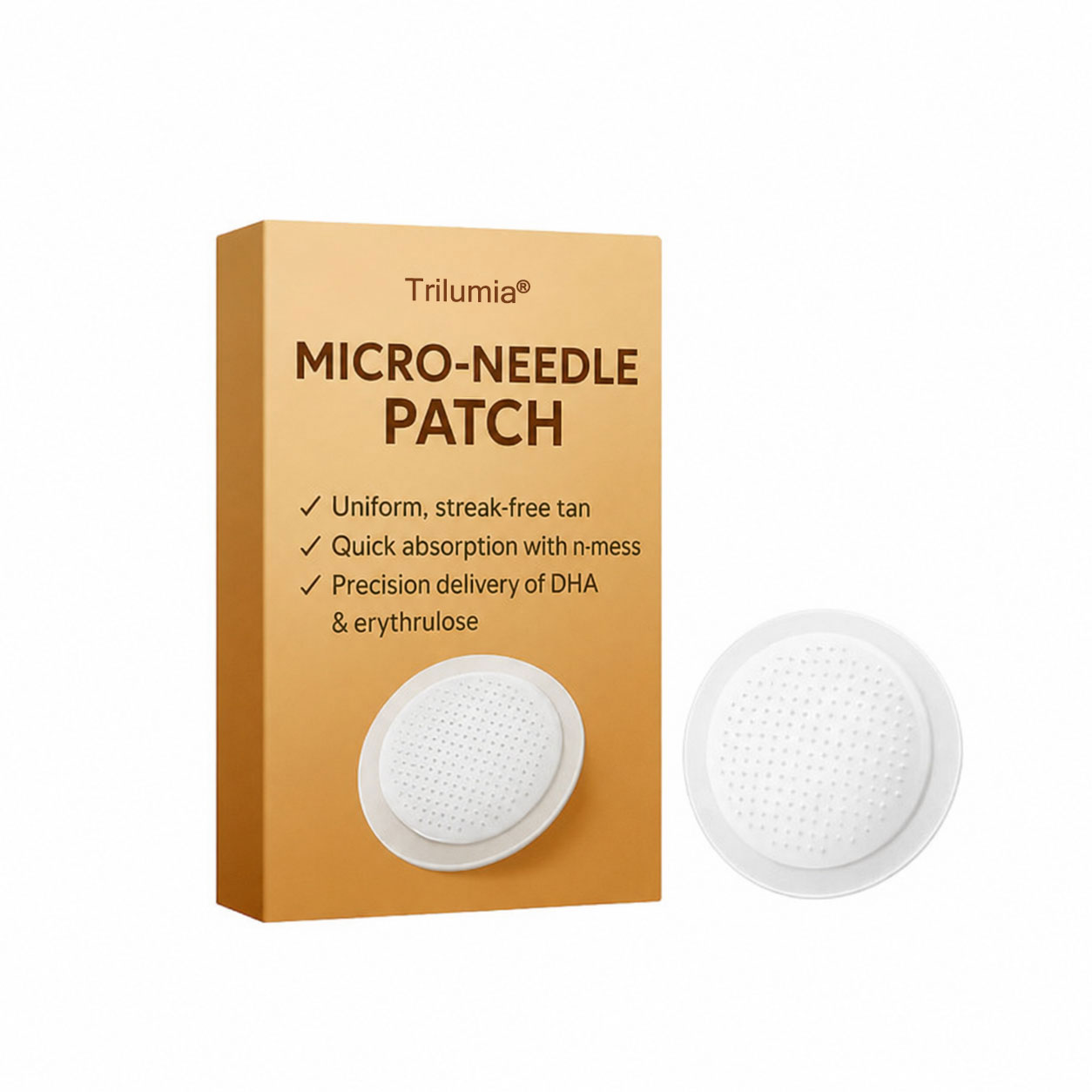 ☀️🌵Up to 85% OFF Trilumia® SunFree Tanning Patch ☀️ UV-Free Golden Bronze✨ 14-Day Natural Glow