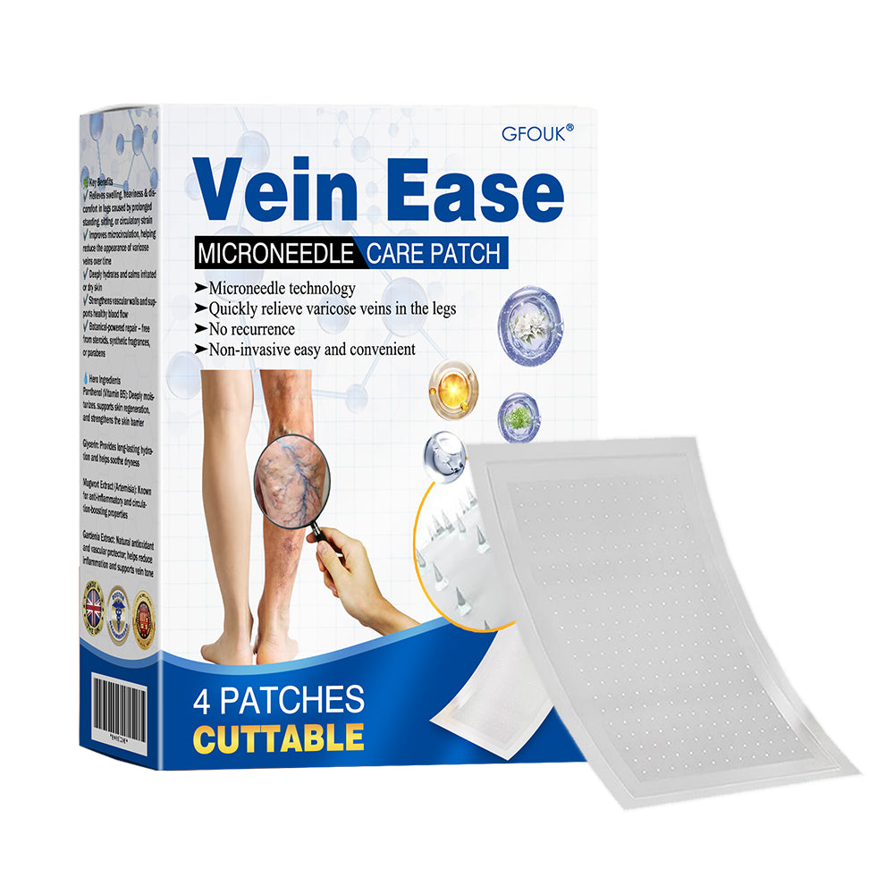🇬🇧👨‍⚕️💛GFOUK® VeinTarget Microneedle Patch⚡Instant Relief, Long-Term Results