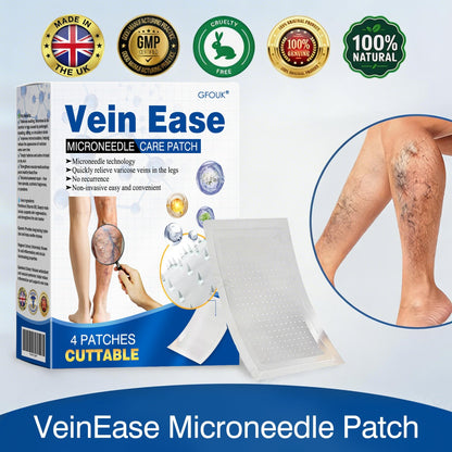🇬🇧👨‍⚕️💛GFOUK® VeinTarget Microneedle Patch⚡Instant Relief, Long-Term Results
