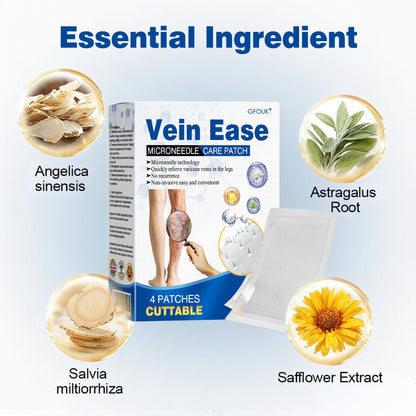 🇬🇧👨‍⚕️🔥GFOUK® VeinEase Microneedle Care Patch⚡Instant Relief, Long-Term Results