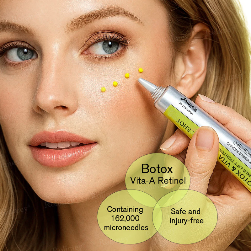 👨‍⚕️Made and shipped from the UK 💫Rolimey® Botox & Vita-A Retinol Shot Wrinkle-Lift Tightening cream - Last Day Promotion 70% OFF