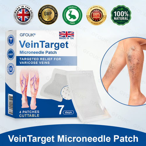 🇬🇧 🥰GFOUK® VeinTarget Microneedle Patch⚡Instant Relief, Long-Term Results