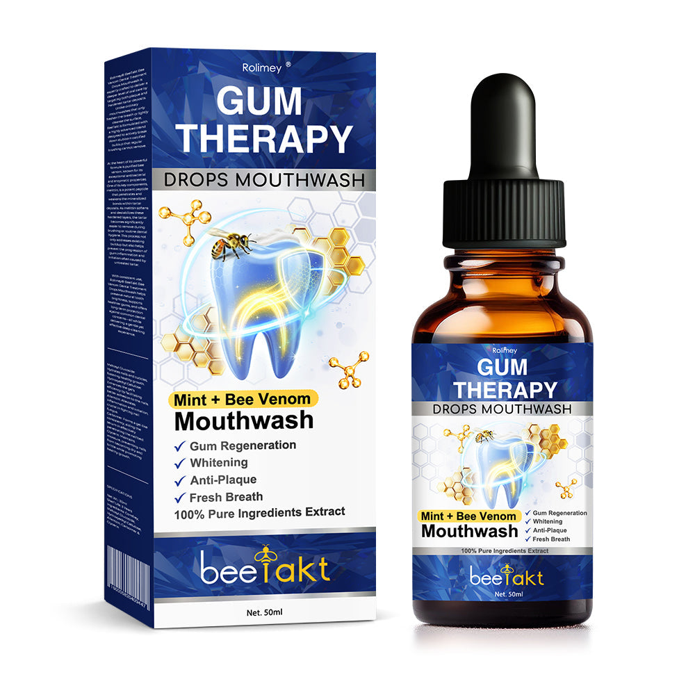 👩‍⚕️🦷Rolimey® BeeTakt Bee Venom Dental Treatment Drops Mouthwash