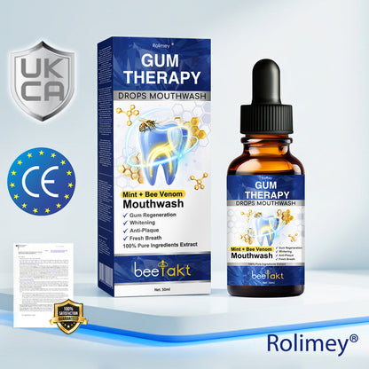 👩‍⚕️🦷Rolimey® BeeTakt Bee Venom Dental Treatment Drops Mouthwash