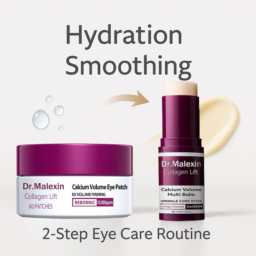 [Dr.Malexin Official]🐱Calcium Volume Multi Balm+Eye Patch 60ea Korean Skin Care Cosmetics