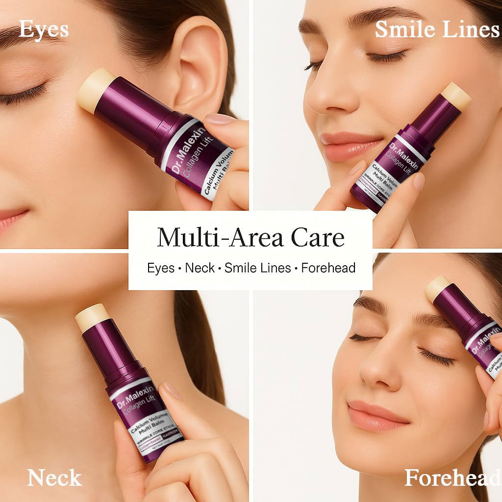 [Dr.Malexin Official]🐱Calcium Volume Multi Balm+Eye Patch 60ea Korean Skin Care Cosmetics