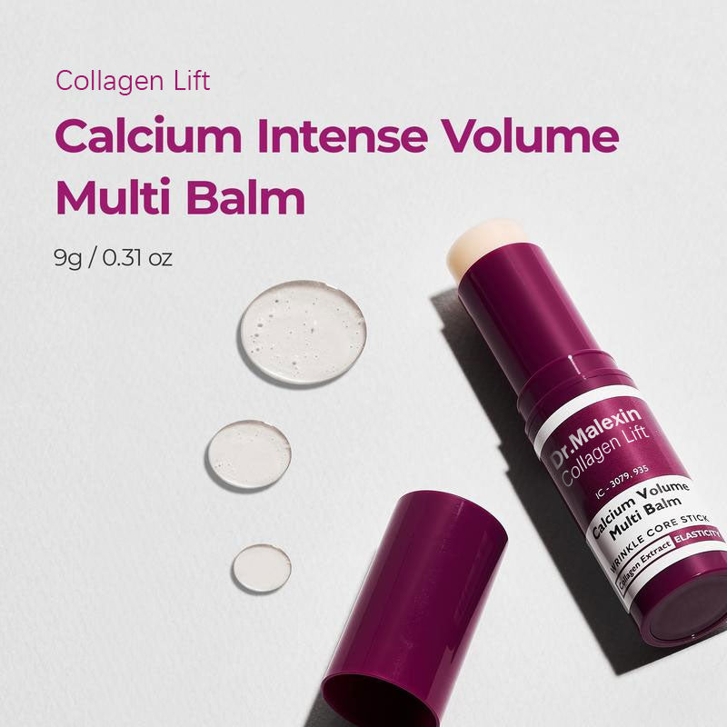 [Dr.Malexin Official]🐱Calcium Volume Multi Balm+Eye Patch 60ea Korean Skin Care Cosmetics