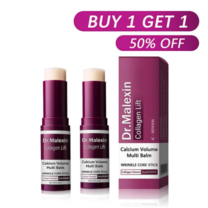 [Dr.Malexin Official]🐱Calcium Volume Multi Balm+Eye Patch 60ea Korean Skin Care Cosmetics