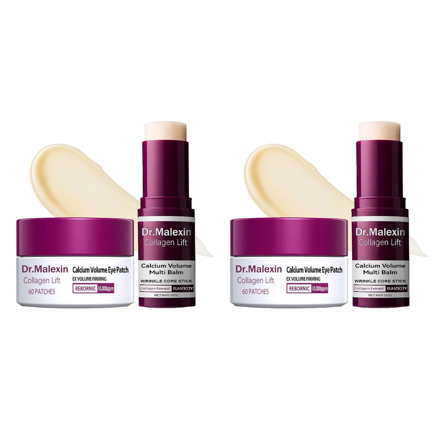 [Dr.Malexin Official]🐱Calcium Volume Multi Balm+Eye Patch 60ea Korean Skin Care Cosmetics