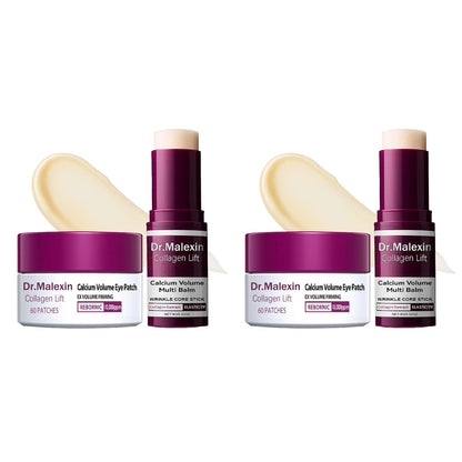 [Dr.Malexin Official]🐱Calcium Volume Multi Balm+Eye Patch 60ea Korean Skin Care Cosmetics