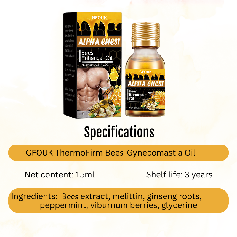 👨‍⚕️ 𝑶𝒇𝒇𝒊𝒄𝒊𝒂𝒍 𝑺𝒕𝒐𝒓𝒆 | 𝑮𝑭𝑶𝑼𝑲®🐝 𝑻𝒉𝒆𝒓𝒎𝒐𝑭𝒊𝒓𝒎 𝑩𝒆𝒆 𝑽𝒆𝒏𝒐𝒎 𝑴𝒂𝒍𝒆 𝑪𝒉𝒆𝒔𝒕 𝑺𝒉𝒂𝒑𝒊𝒏𝒈 𝑶𝒊𝒍 (𝑱𝒖𝒔𝒕 𝟐 𝒎𝒊𝒏𝒔 𝒂 𝒅𝒂𝒚, 𝒔𝒆𝒆 𝒓𝒆𝒔𝒖𝒍𝒕𝒔 𝒊𝒏 𝟏𝟎 𝒎𝒊𝒏𝒖𝒕𝒆𝒔） ✅ 𝑭𝒐𝒓 𝒈𝒚𝒏𝒂𝒆𝒄𝒐𝒎𝒂𝒔𝒕𝒊𝒂 (𝒎𝒐𝒐𝒃𝒔), 𝒔𝒕𝒖𝒃𝒃𝒐𝒓𝒏 𝒄𝒉𝒆𝒔𝒕 𝒇𝒂𝒕, 𝒑𝒐𝒐𝒓 𝒄𝒊𝒓𝒄𝒖𝒍𝒂𝒕𝒊𝒐𝒏, 𝒍𝒂𝒄𝒌 𝒐𝒇 𝒄𝒉𝒆𝒔𝒕 𝒅𝒆𝒇𝒊𝒏𝒊𝒕𝒊𝒐𝒏, 𝒂𝒏𝒅 𝒔𝒂𝒈𝒈𝒊𝒏𝒈 𝒔𝒌𝒊𝒏